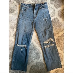 Abercrombie & Fitch Ankle Straight Ultra Highrise